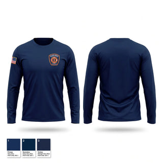 Long Sleeve Performance Shirt, Willard Airport Fire Department, Fire Department, Teamtime, Team time, sublimation, custom sports apparel, team uniforms, spirit wear, spiritwear, sports uniforms, custom shirts, team store, custom team store, fundraiser sports, apparel fundraiser