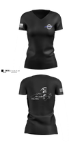 North Carolina Homicide Investigators Association 66323893 Women's Short Sleeve V-neck Shirt - 2