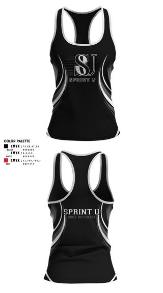 Tank Top, Sprint U, Track & Field, Teamtime, Team time, sublimation, custom sports apparel, team uniforms, spirit wear, spiritwear, sports uniforms, custom shirts, team store, custom team store, fundraiser sports, apparel fundraiser