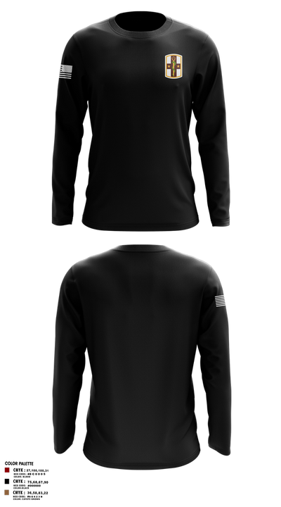 441 medical company ground ambulance 37316787 Long Sleeve Performance Shirt 3