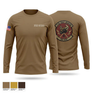 Long Sleeve Performance Shirt, 332 ECES, Air Force, Teamtime, Team time, sublimation, custom sports apparel, team uniforms, spirit wear, spiritwear, sports uniforms, custom shirts, team store, custom team store, fundraiser sports, apparel fundraiser