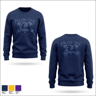 Crew Neck Sweatshirt, Falcon cove  cross country, Cross Country, Teamtime, Team time, sublimation, custom sports apparel, team uniforms, spirit wear, spiritwear, sports uniforms, custom shirts, team store, custom team store, fundraiser sports, apparel fundraiser