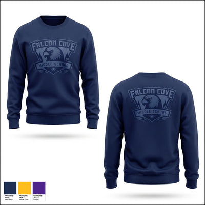 Falcon cove  cross country Crew Neck Sweatshirt - 2