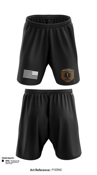 Athletic Shorts With Pockets, Panhandle EMSPanhandle EMS, Fire Department, Teamtime, Team time, sublimation, custom sports apparel, team uniforms, spirit wear, spiritwear, sports uniforms, custom shirts, team store, custom team store, fundraiser sports, apparel fundraiser