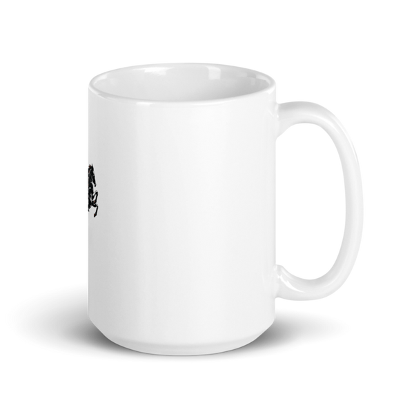 832nd Charlie company 86547354 White Glossy Mug - Small