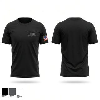 Short Sleeve Performance Shirt, Veterans Affairs Police - Long Beach, Police, Teamtime, Team time, sublimation, custom sports apparel, team uniforms, spirit wear, spiritwear, sports uniforms, custom shirts, team store, custom team store, fundraiser sports, apparel fundraiser