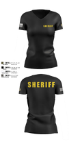 JEFFERSON COUNTY SHERIFFS OFFICE  Women's Short Sleeve V-neck Shirt - 100