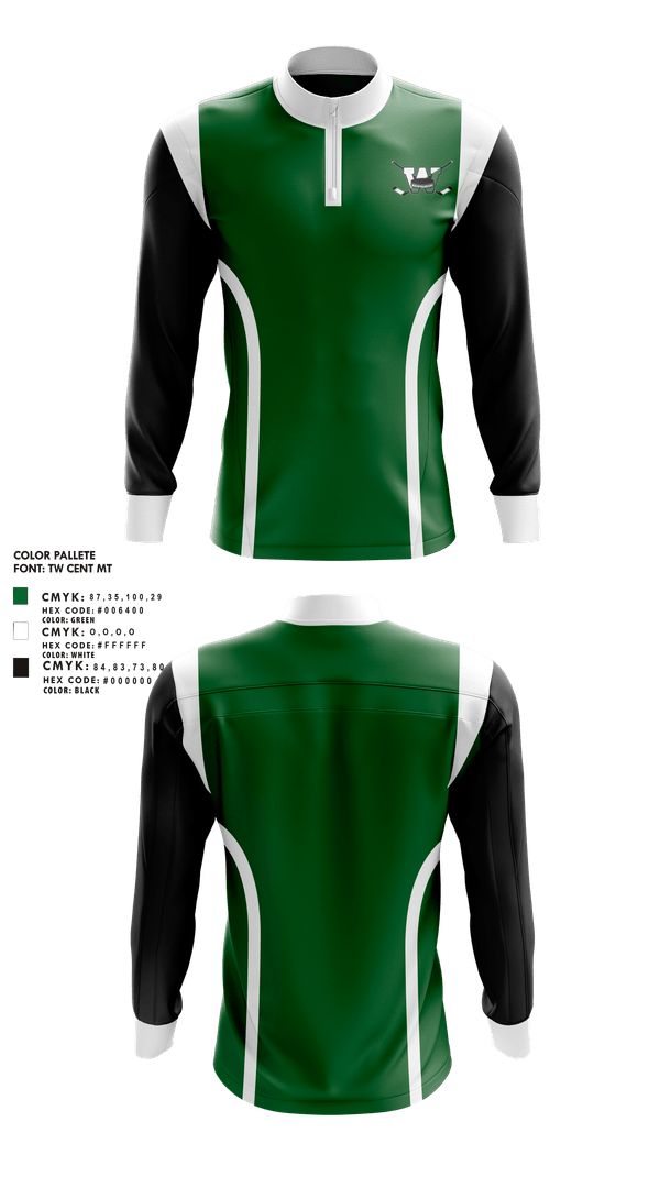 Quarter Zip Jacket, Wachusett Regional High School Ice Hockey, Ice Hockey, Teamtime, Team time, sublimation, custom sports apparel, team uniforms, spirit wear, spiritwear, sports uniforms, custom shirts, team store, custom team store, fundraiser sports, apparel fundraiser