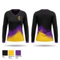 Golden Knights Women's Long Sleeve V-neck Shirt - 1