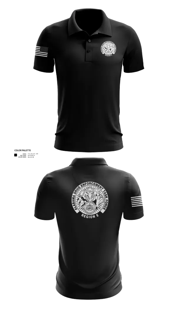 Short Sleeve Performance Polo, Alabama Drug Enforcement Task Force, Police, Teamtime, Team time, sublimation, custom sports apparel, team uniforms, spirit wear, spiritwear, sports uniforms, custom shirts, team store, custom team store, fundraiser sports, apparel fundraiser