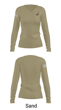 HHD, 303d iew bn 46900468 Women's Long Sleeve V-neck Shirt - 97