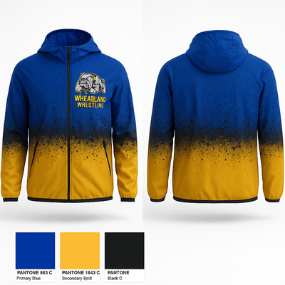 Wheatland Wrestling  Windbreaker - 1