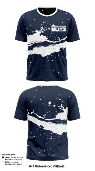 Short Sleeve Performance Shirt, Broomfield Blitz, , Teamtime, Team time, sublimation, custom sports apparel, team uniforms, spirit wear, spiritwear, sports uniforms, custom shirts, team store, custom team store, fundraiser sports, apparel fundraiser