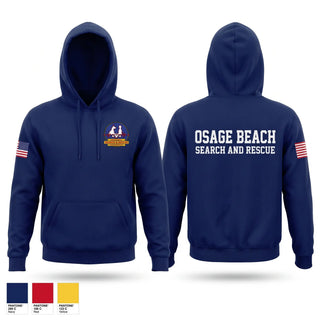 Hoodie, Osage Beach Fire Protection District Search and Rescue, Fire Department, Teamtime, Team time, sublimation, custom sports apparel, team uniforms, spirit wear, spiritwear, sports uniforms, custom shirts, team store, custom team store, fundraiser sports, apparel fundraiser
