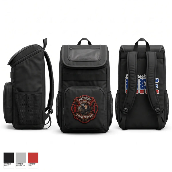 Gear Bag, Maybrook Fire Department, Fire Department, Teamtime, Team time, sublimation, custom sports apparel, team uniforms, spirit wear, spiritwear, sports uniforms, custom shirts, team store, custom team store, fundraiser sports, apparel fundraiser