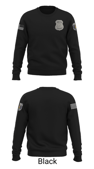 Crew Neck Sweatshirt, RRPD, Police, Teamtime, Team time, sublimation, custom sports apparel, team uniforms, spirit wear, spiritwear, sports uniforms, custom shirts, team store, custom team store, fundraiser sports, apparel fundraiser