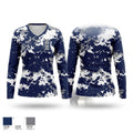 High Intensity Women's Long Sleeve V-neck Shirt - 1