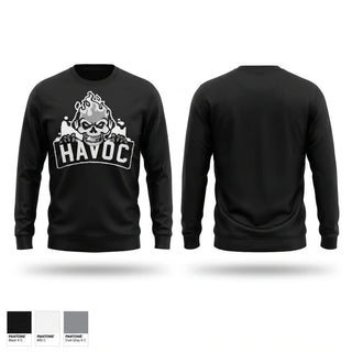 Crew Neck Sweatshirt, SSA Havoc, Men's Basketball, Teamtime, Team time, sublimation, custom sports apparel, team uniforms, spirit wear, spiritwear, sports uniforms, custom shirts, team store, custom team store, fundraiser sports, apparel fundraiser