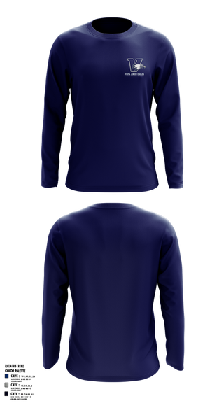 Long Sleeve Shooting Shirt, Vista Junior Eagles, , Teamtime, Team time, sublimation, custom sports apparel, team uniforms, spirit wear, spiritwear, sports uniforms, custom shirts, team store, custom team store, fundraiser sports, apparel fundraiser