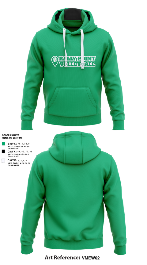 Hoodie, Rally Point Volleyball, Women's Volleyball, Teamtime, Team time, sublimation, custom sports apparel, team uniforms, spirit wear, spiritwear, sports uniforms, custom shirts, team store, custom team store, fundraiser sports, apparel fundraiser
