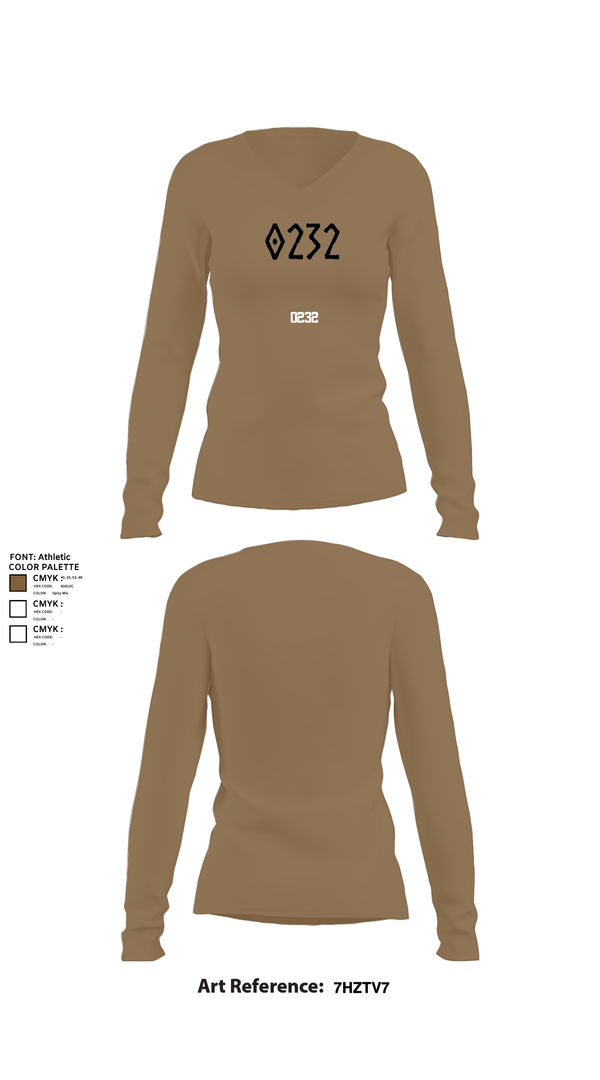 Womens Long Sleeve Vneck Shirt, 0232, , Teamtime, Team time, sublimation, custom sports apparel, team uniforms, spirit wear, spiritwear, sports uniforms, custom shirts, team store, custom team store, fundraiser sports, apparel fundraiser