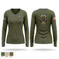WVDCR Special Operations Women's Long Sleeve V-neck Shirt - 1