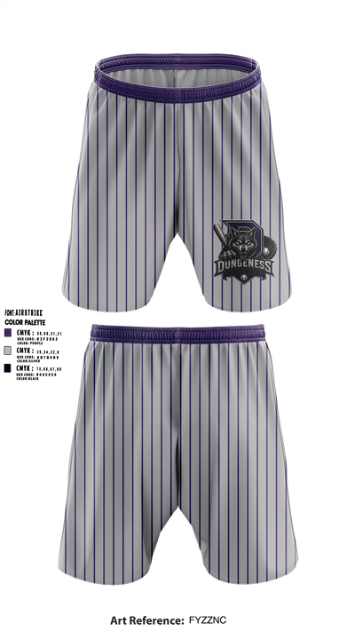 Dungeness Greywolves Athletic Shorts With Pockets - 5