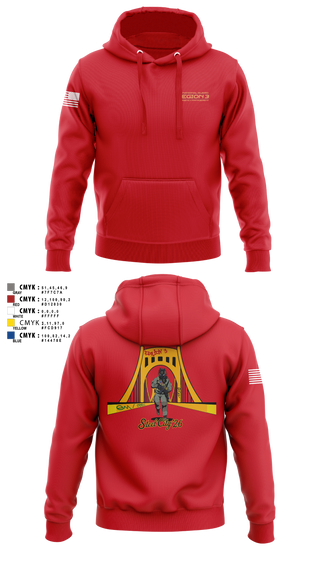 Hoodie, 171st Emergency Management Flight, , Teamtime, Team time, sublimation, custom sports apparel, team uniforms, spirit wear, spiritwear, sports uniforms, custom shirts, team store, custom team store, fundraiser sports, apparel fundraiser