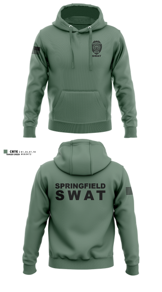 Hoodie, Springfield Ohio SWAT, Police, Teamtime, Team time, sublimation, custom sports apparel, team uniforms, spirit wear, spiritwear, sports uniforms, custom shirts, team store, custom team store, fundraiser sports, apparel fundraiser