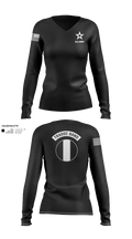 TRADOC Band 1016827 Women's Long Sleeve V-neck Shirt - 10