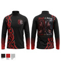 Cu blood&moon Quarter Zip Jacket - 1