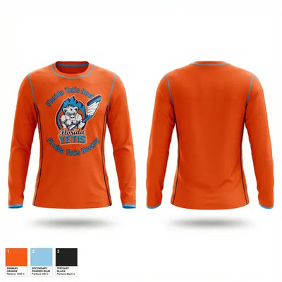 Florida Yetis 28814121 Long Sleeve Performance Shirt 2