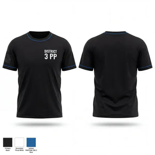 Old School Cotton Feel Shirt, District 3 P&PDistrict 3 P&P, Police, Teamtime, Team time, sublimation, custom sports apparel, team uniforms, spirit wear, spiritwear, sports uniforms, custom shirts, team store, custom team store, fundraiser sports, apparel fundraiser