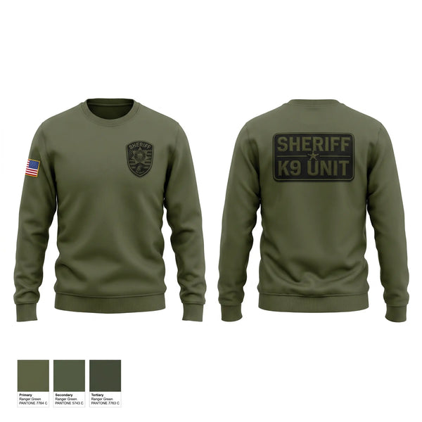 Crew Neck Sweatshirt, LCSO, Police, Teamtime, Team time, sublimation, custom sports apparel, team uniforms, spirit wear, spiritwear, sports uniforms, custom shirts, team store, custom team store, fundraiser sports, apparel fundraiser