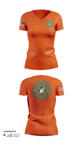 Jackson County Rescue Squad Women's Short Sleeve V-neck Shirt - 21