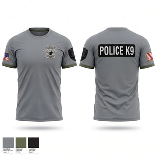 Short Sleeve Performance Shirt, Cheyenne pd k9, Police, Teamtime, Team time, sublimation, custom sports apparel, team uniforms, spirit wear, spiritwear, sports uniforms, custom shirts, team store, custom team store, fundraiser sports, apparel fundraiser