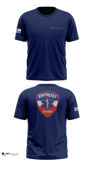 Short Sleeve Performance Shirt, Entrust Medical Services Express, EMS/EMT, Teamtime, Team time, sublimation, custom sports apparel, team uniforms, spirit wear, spiritwear, sports uniforms, custom shirts, team store, custom team store, fundraiser sports, apparel fundraiser