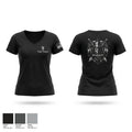 Van Nuys GED Women's Short Sleeve V-neck Shirt - 1