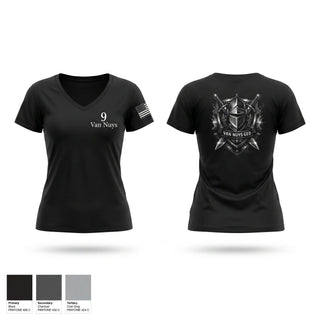 Womens Short Sleeve Vneck Shirt, Van Nuys GED, Police, Teamtime, Team time, sublimation, custom sports apparel, team uniforms, spirit wear, spiritwear, sports uniforms, custom shirts, team store, custom team store, fundraiser sports, apparel fundraiser