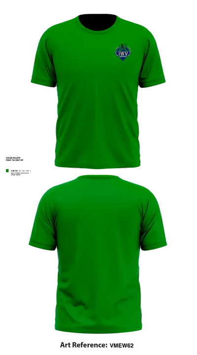 IWV Youth Softball 66650768 Short Sleeve Performance Shirt - 7
