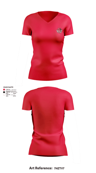 Womens Short Sleeve Vneck Shirt, Red Springs Red Devils, Women's Basketball, Teamtime, Team time, sublimation, custom sports apparel, team uniforms, spirit wear, spiritwear, sports uniforms, custom shirts, team store, custom team store, fundraiser sports, apparel fundraiser