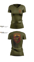 3D Force Recon REP 29508902 Women's Short Sleeve V-neck Shirt - 1