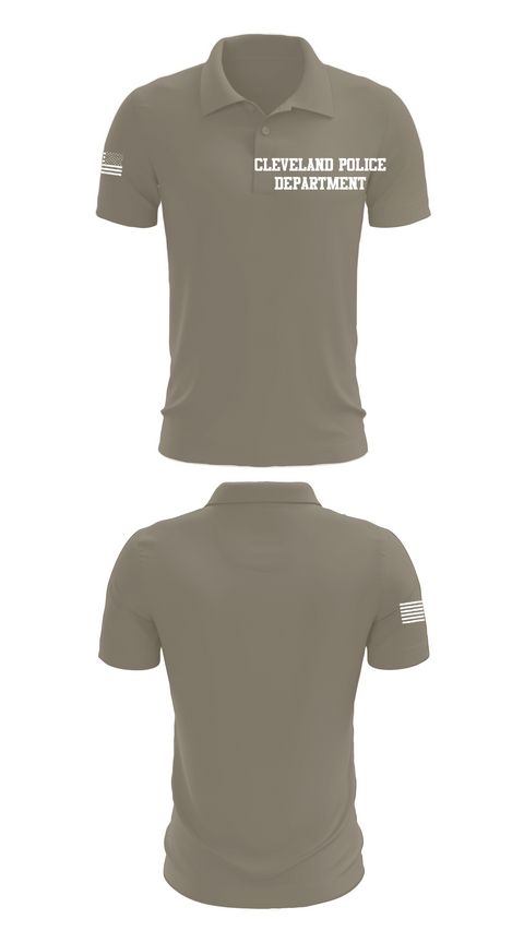 Short Sleeve Performance Polo, Cleveland Police Department, Police, Teamtime, Team time, sublimation, custom sports apparel, team uniforms, spirit wear, spiritwear, sports uniforms, custom shirts, team store, custom team store, fundraiser sports, apparel fundraiser