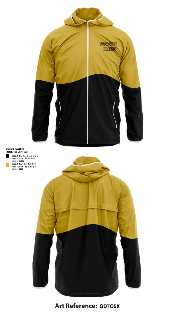 Hoodie, Socastee Braves, Track & Field, Teamtime, Team time, sublimation, custom sports apparel, team uniforms, spirit wear, spiritwear, sports uniforms, custom shirts, team store, custom team store, fundraiser sports, apparel fundraiser