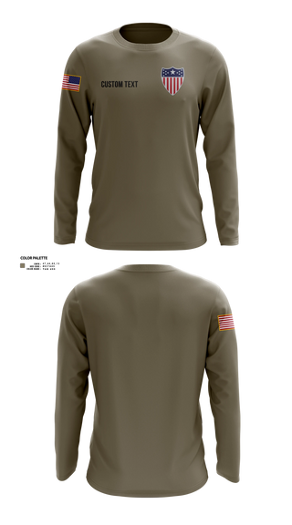 Long Sleeve Performance Shirt, 38th RSG, Army, Teamtime, Team time, sublimation, custom sports apparel, team uniforms, spirit wear, spiritwear, sports uniforms, custom shirts, team store, custom team store, fundraiser sports, apparel fundraiser