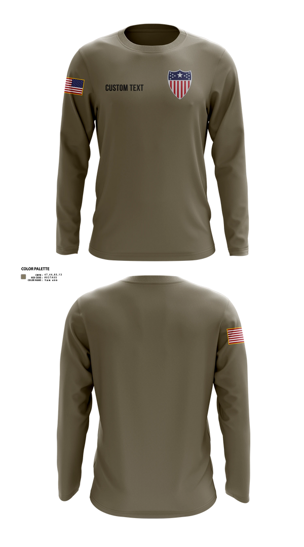 Long Sleeve Performance Shirt, 38th RSG, Army, Teamtime, Team time, sublimation, custom sports apparel, team uniforms, spirit wear, spiritwear, sports uniforms, custom shirts, team store, custom team store, fundraiser sports, apparel fundraiser