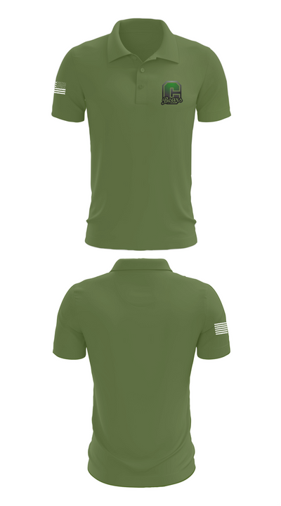 Cloudcroft Bears Band 7760214 Short Sleeve Performance Polo - 19