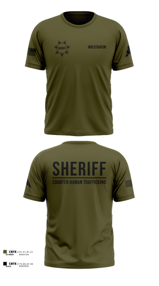 Old School Cotton Feel Shirt, Ray County Sheriff Counter Human Trafficking Task Force, Police, Teamtime, Team time, sublimation, custom sports apparel, team uniforms, spirit wear, spiritwear, sports uniforms, custom shirts, team store, custom team store, fundraiser sports, apparel fundraiser
