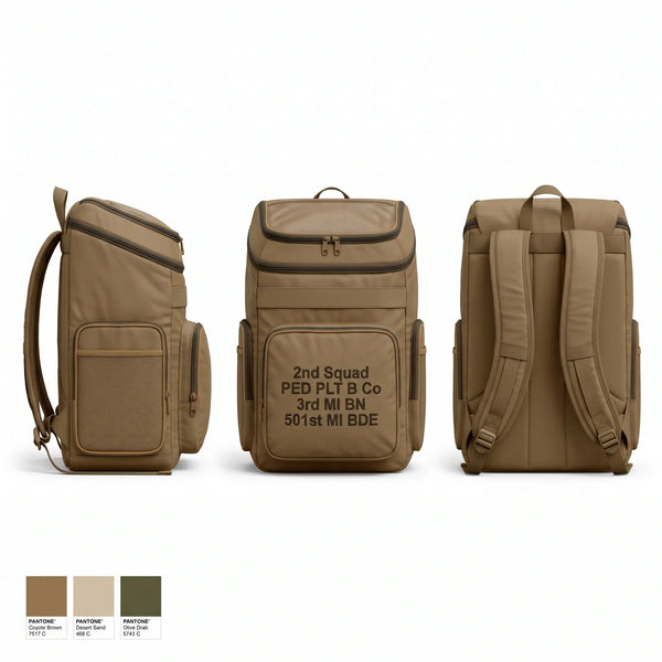 Gear Bag, 2nd Squad, PED PLT, B Co, 3rd MI BN, 501st MI BDE, Army, Teamtime, Team time, sublimation, custom sports apparel, team uniforms, spirit wear, spiritwear, sports uniforms, custom shirts, team store, custom team store, fundraiser sports, apparel fundraiser