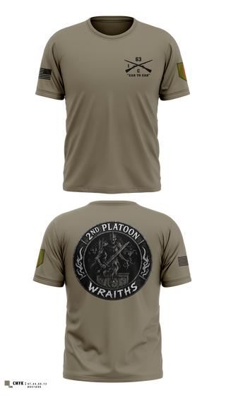 Short Sleeve Performance Shirt, 2nd PLT, C co, 1-63 AR BN, Army, Teamtime, Team time, sublimation, custom sports apparel, team uniforms, spirit wear, spiritwear, sports uniforms, custom shirts, team store, custom team store, fundraiser sports, apparel fundraiser